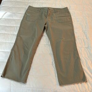 GAP low rise cropped stretch pant